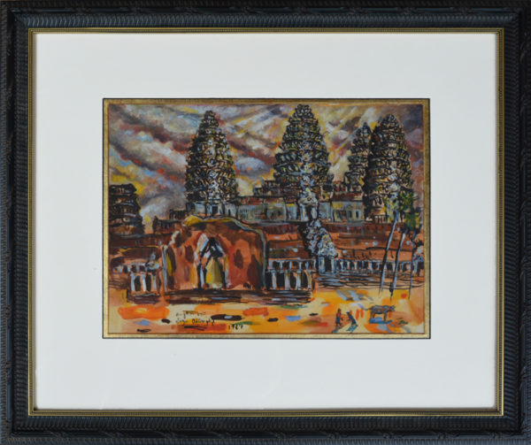 Albright, Ivan <br> (1897-1983) <br>“Angkor Wat, 1969”